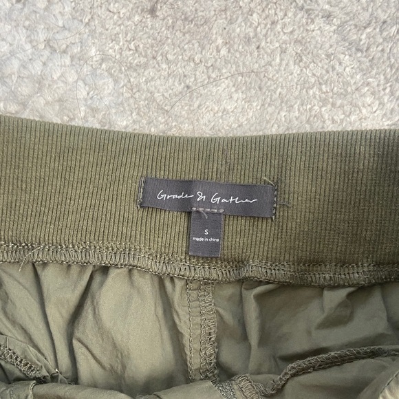 🎄3 for $25🎄 Grade & Gather Poplin Barrel Leg Cargo Pants - Picture 7 of 14